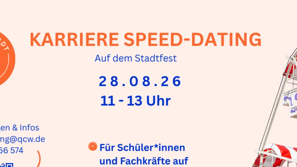 Karriere Speed-Dating: Jetzt anmelden!